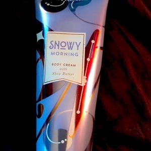 Snowy morning body lotion from Bath & Body works